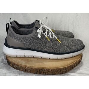 COLE HAAN Generation ZeroGrand Stitchlite Knit Sneakers Shoes Gray Mens 12